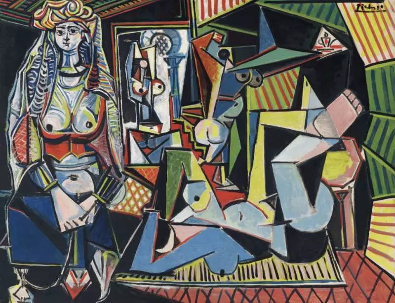 "Les Femmes D'Alger" Pablo Picasso 
